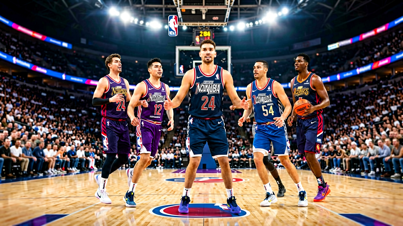 NBA联赛专题页面展示赛事内容与球员信息